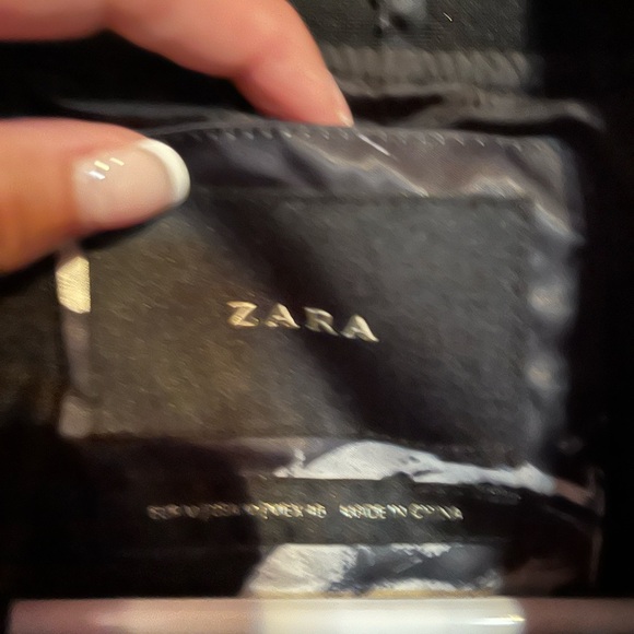 Zara silky floral coat - Picture 2 of 3